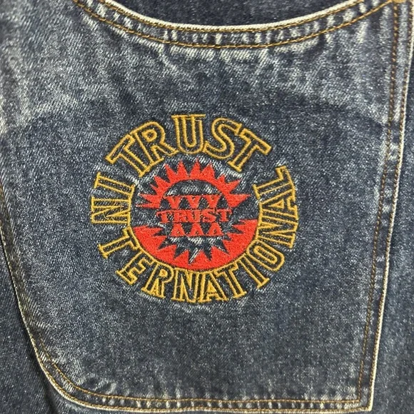 Vintage Trust by Monobaik Mens Denim Jacket And Jeans 42" Set Size XXL 2 piece - Picture 14 of 14